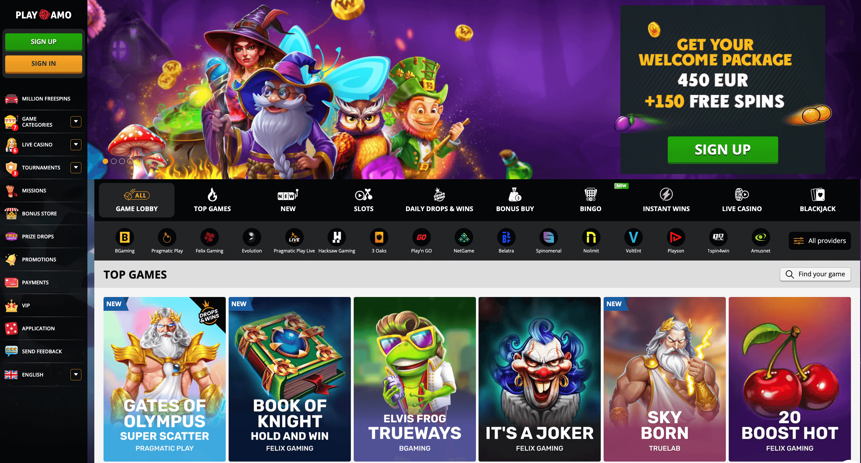 Playamo login